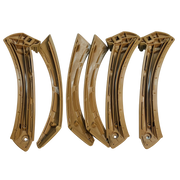 BMW 3 Series E90 Sedan (2005-2011) Beige Inner Door Pull Handle With Cover Set-2