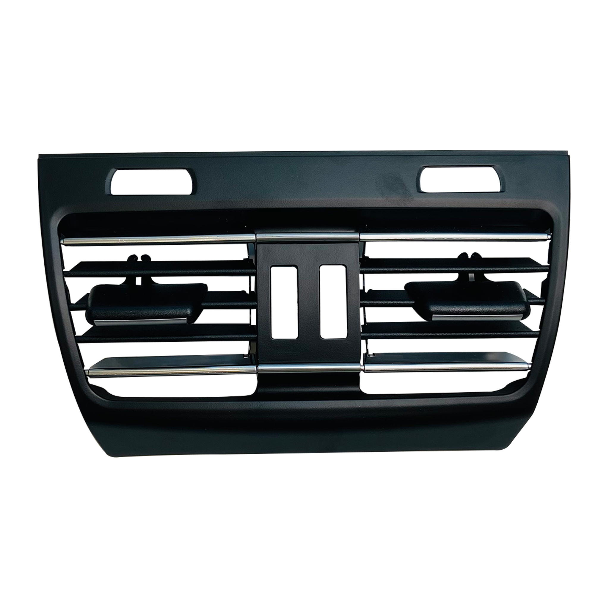 BMW F02 Rear Ac Vent Grille (high-end model) PC&ABS&Chrome Black-3