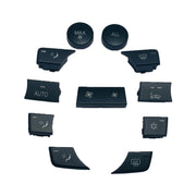 BMW 3 Series Sedan (2005-2011) Dashboard AC Button Set 11 Piece (PCS) (E90) 2