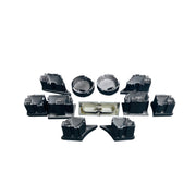 BMW 3 Series Sedan (2005-2011) Dashboard AC Button Set 11 Piece (PCS) (E90) 4