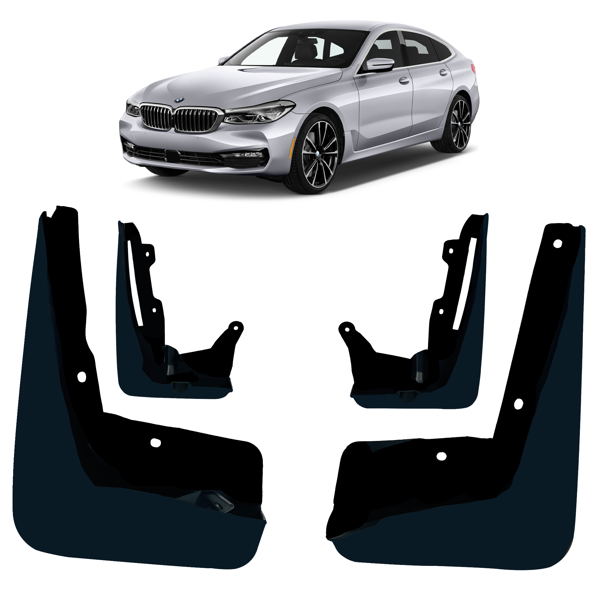 Mud Flaps For BMW 6 Series GT (2018-2024)_01