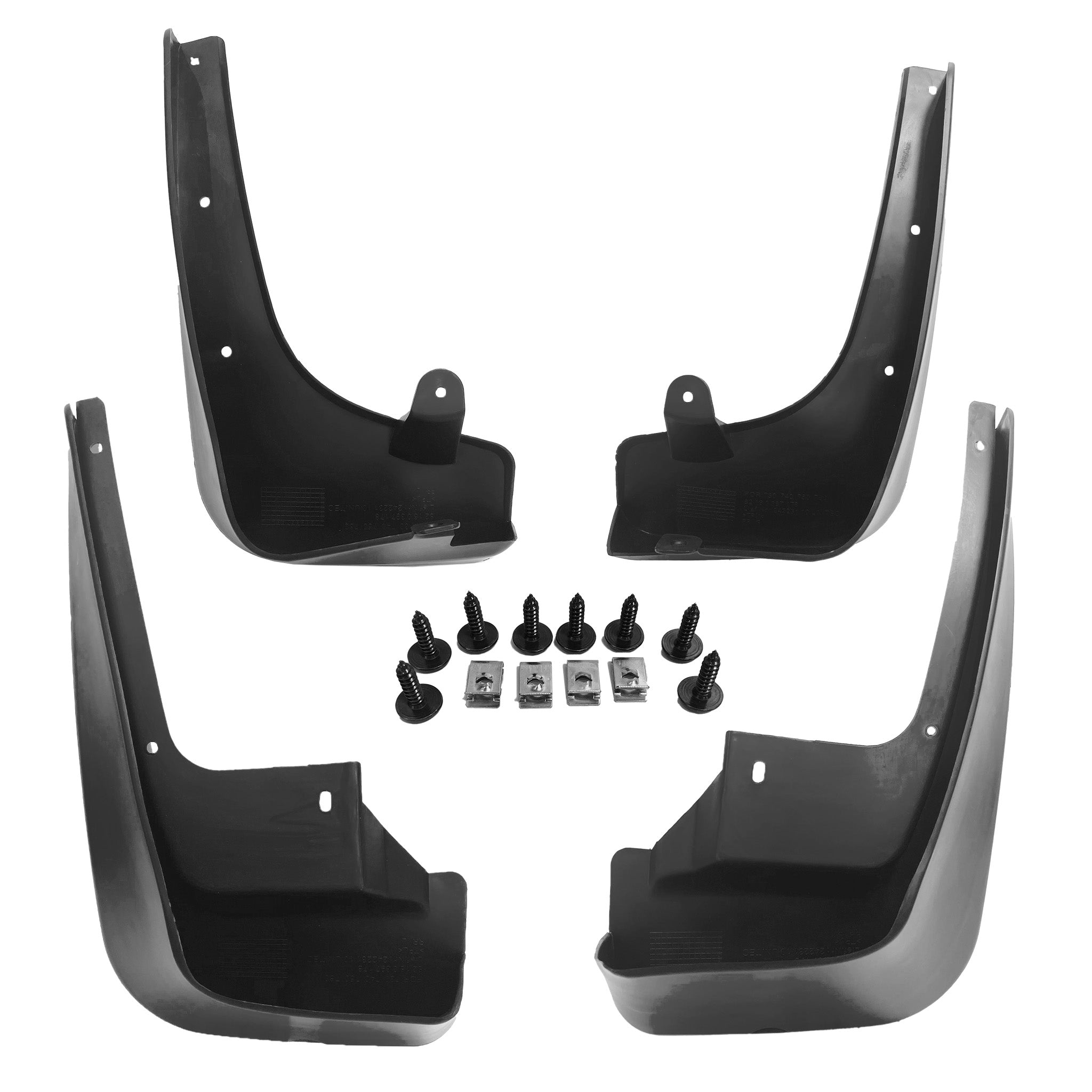 Mud Flaps for BMW 7 Series F02 Long wheelbase Sedan (2008-2015) (Set of 4)_1