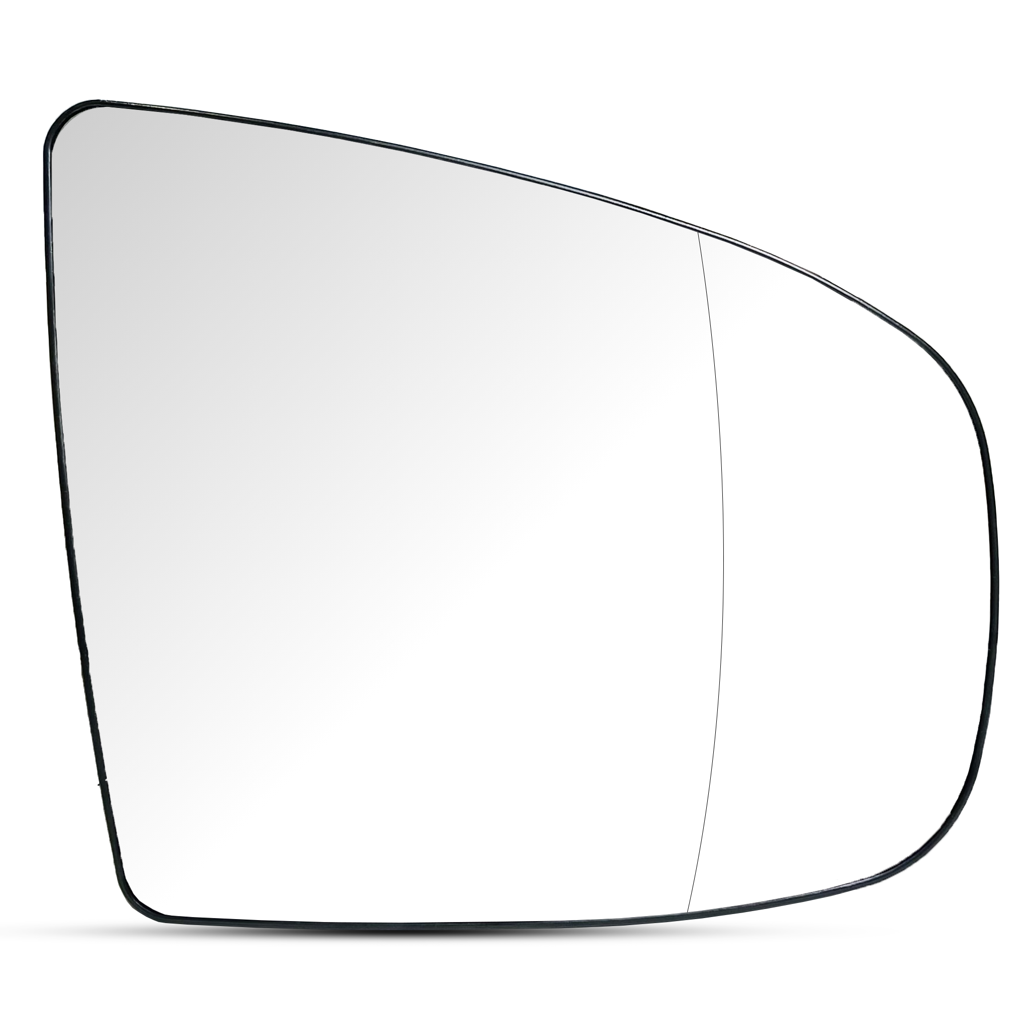 Right Side Rear View Mirror Glass for BMW X5 E70 SUV (2007-2013) with Plastic Frame_01