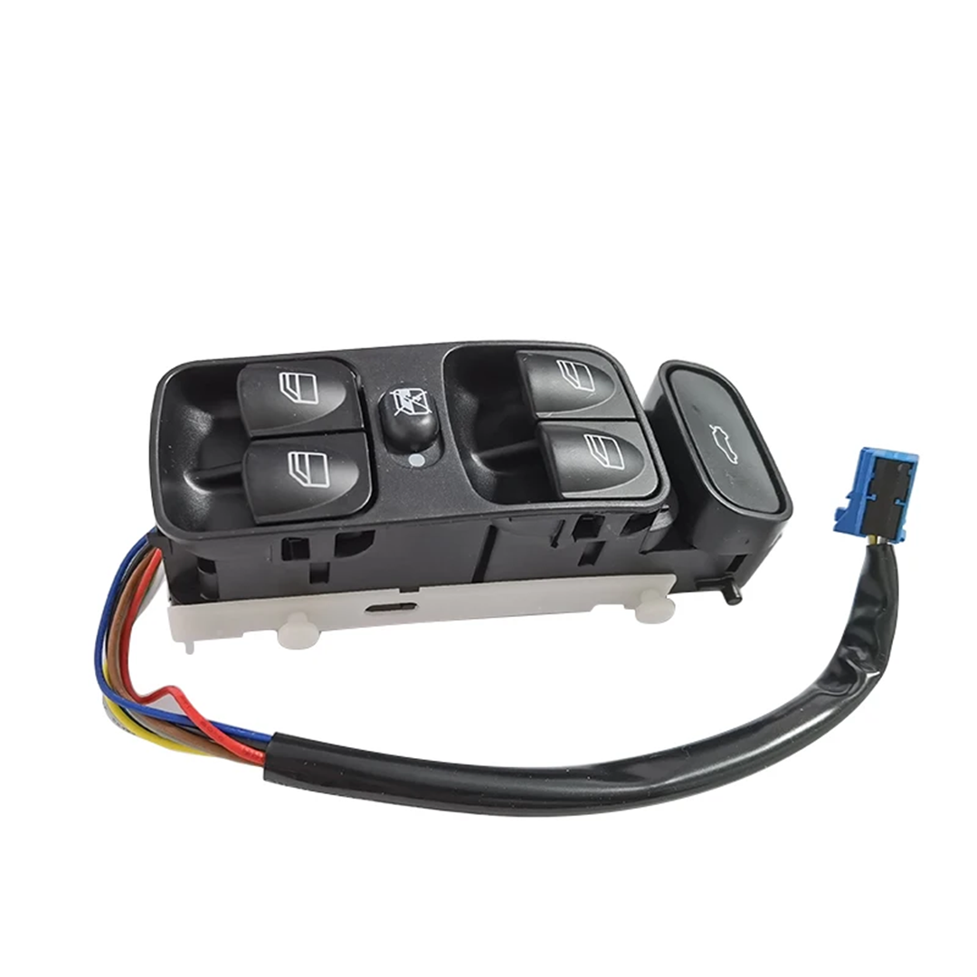 Black Electric Master Window Switch Button For Mercedes Benz C Class W203 Sedan (2004-2008) 1