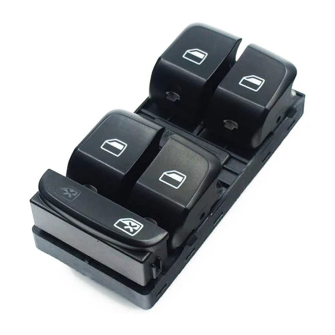 Black Master Window Switch Ragulator For Audi A4 B8 Sedan (2007-2015) 1