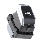 Black Chrome Window Switch Ragulator Button For Audi A4 B8 Sedan (2007-2015) 4