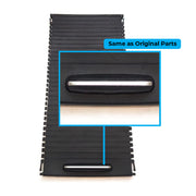 Mercedes Benz C-Class Sedan (2008-2014) Black Water Cup Holder Roller Cover Trim W204