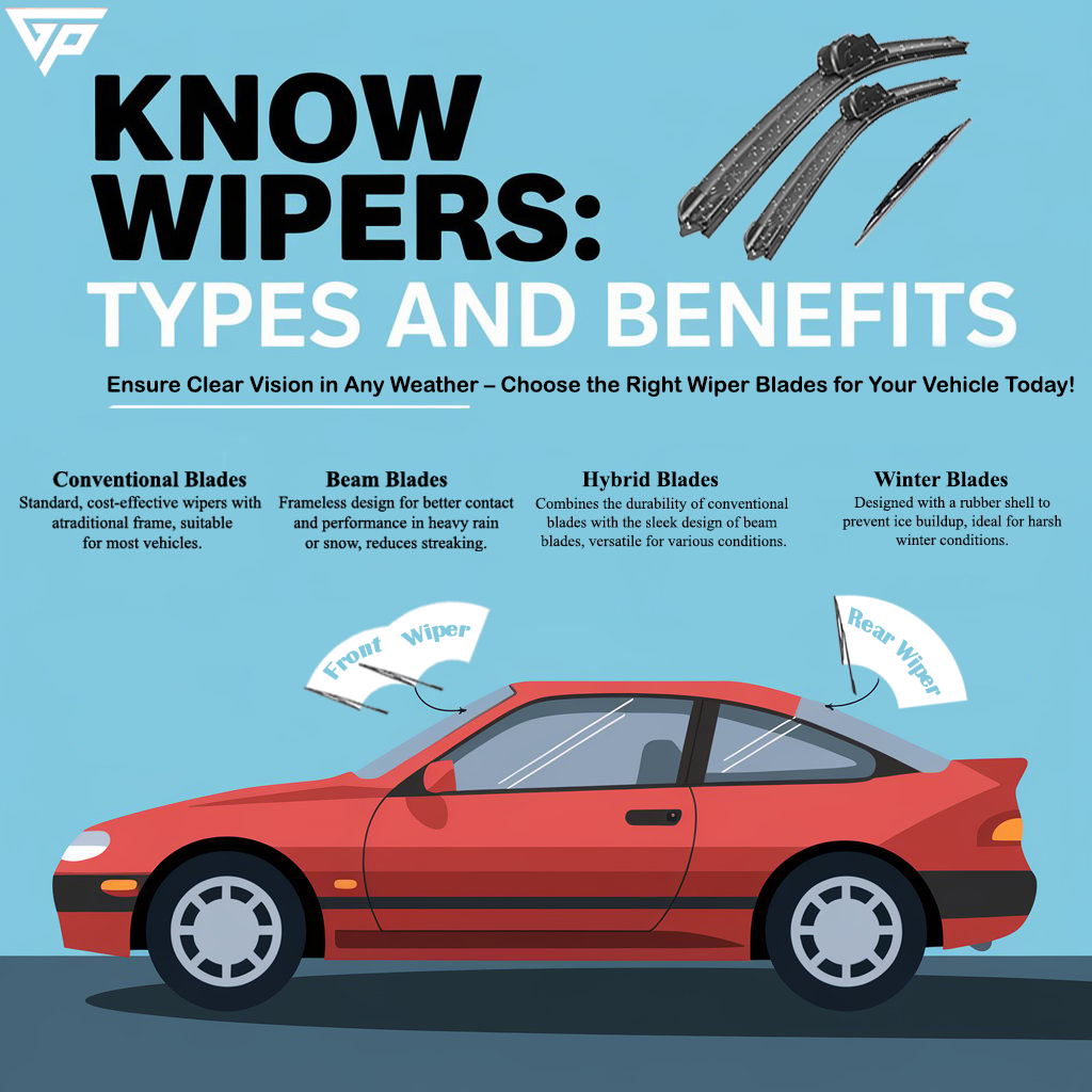 Wiper Blades: Types and Their Maintenance Benefits - Featured Image