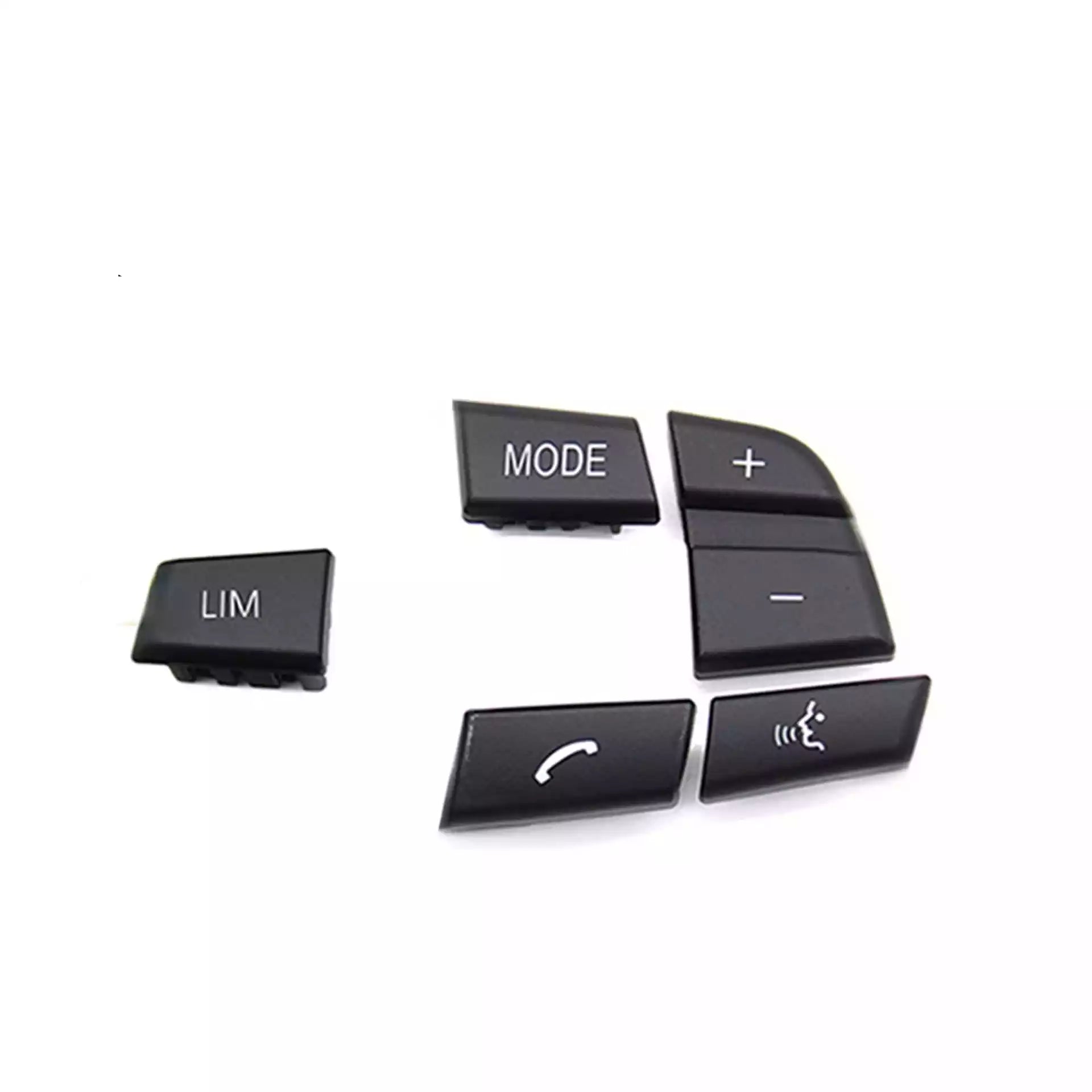 BMW 5 Series Sedan (2011-2019) Black Steering Wheel Button Sets Model A (F10) 1