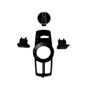 BMW 5 SERIES F10 HEADLIGHT SWITCH COVER 4PCS SET HIGH-END MODEL BLACK-1