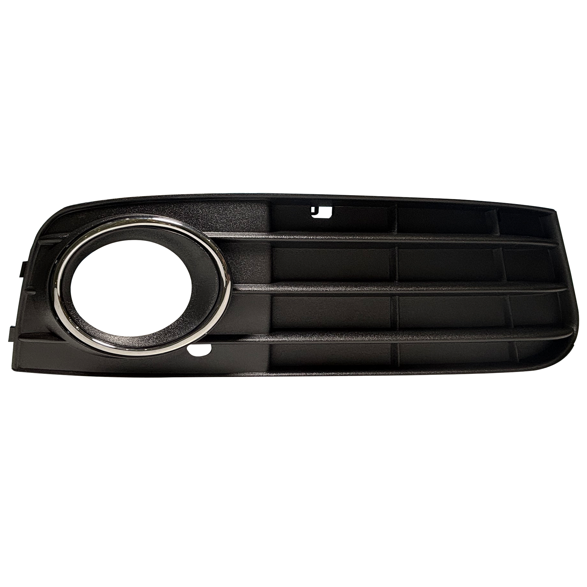 Front Right Fog Lamp Cover Perfect Fit for Audi A4 B8 Sedan (2009-2012) with a hole (with touch of chrome)-1