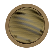 BMW X5 Series SUV (2007-2013) Beige Rear Door Tweeter Loudspeaker Cover (E70)-1