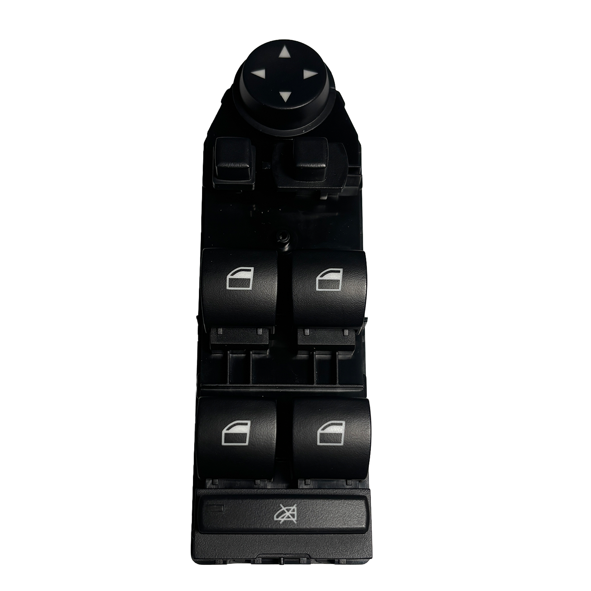 Black Master Window Switch Regulator For BMW 5 Series E60 Sedan (2003-2006) (Old Model)-1