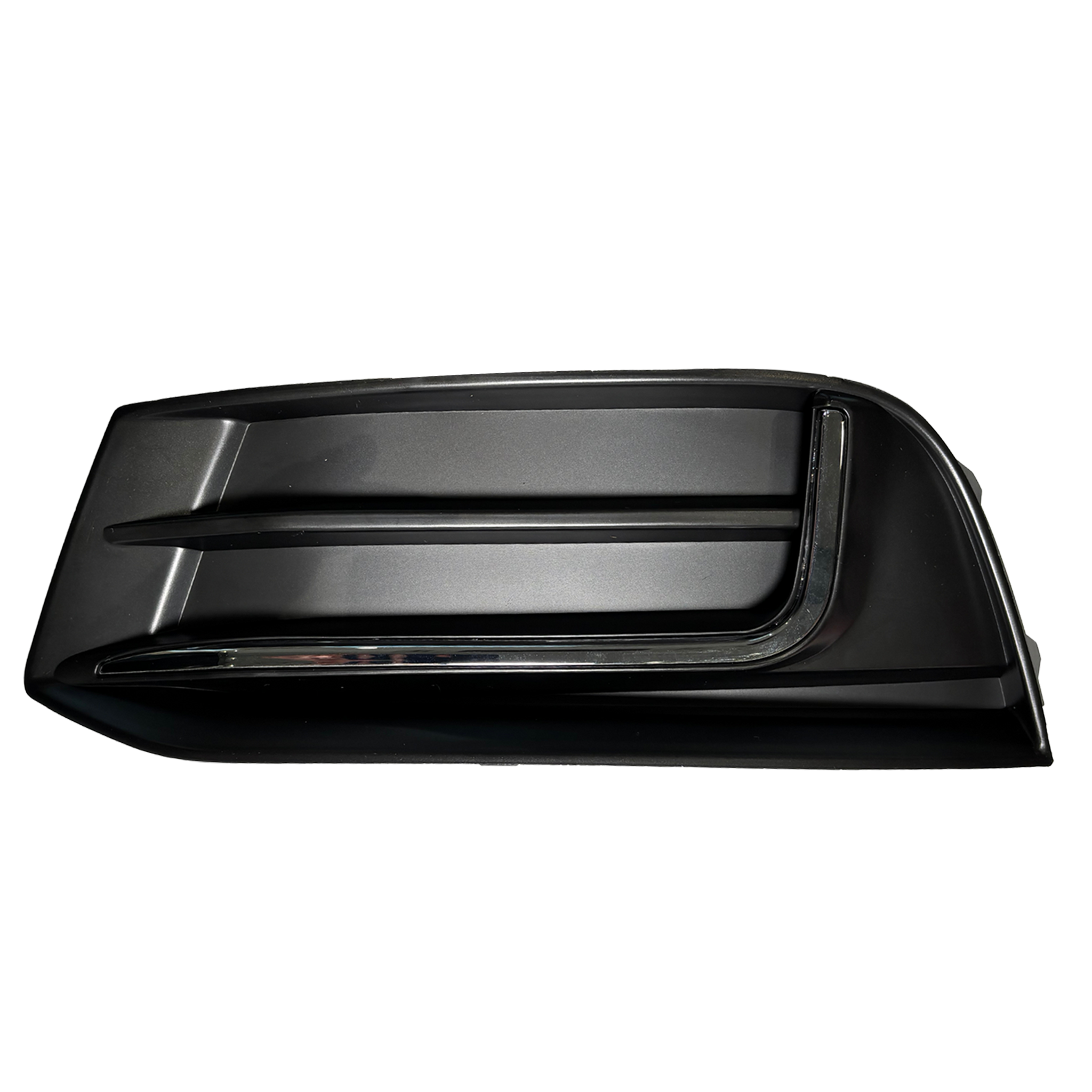 Front Left Fog Lamp Cover Perfect Fit for Audi A3 8V Sedan (2016-2020) without hole (with touch of chrome)-1