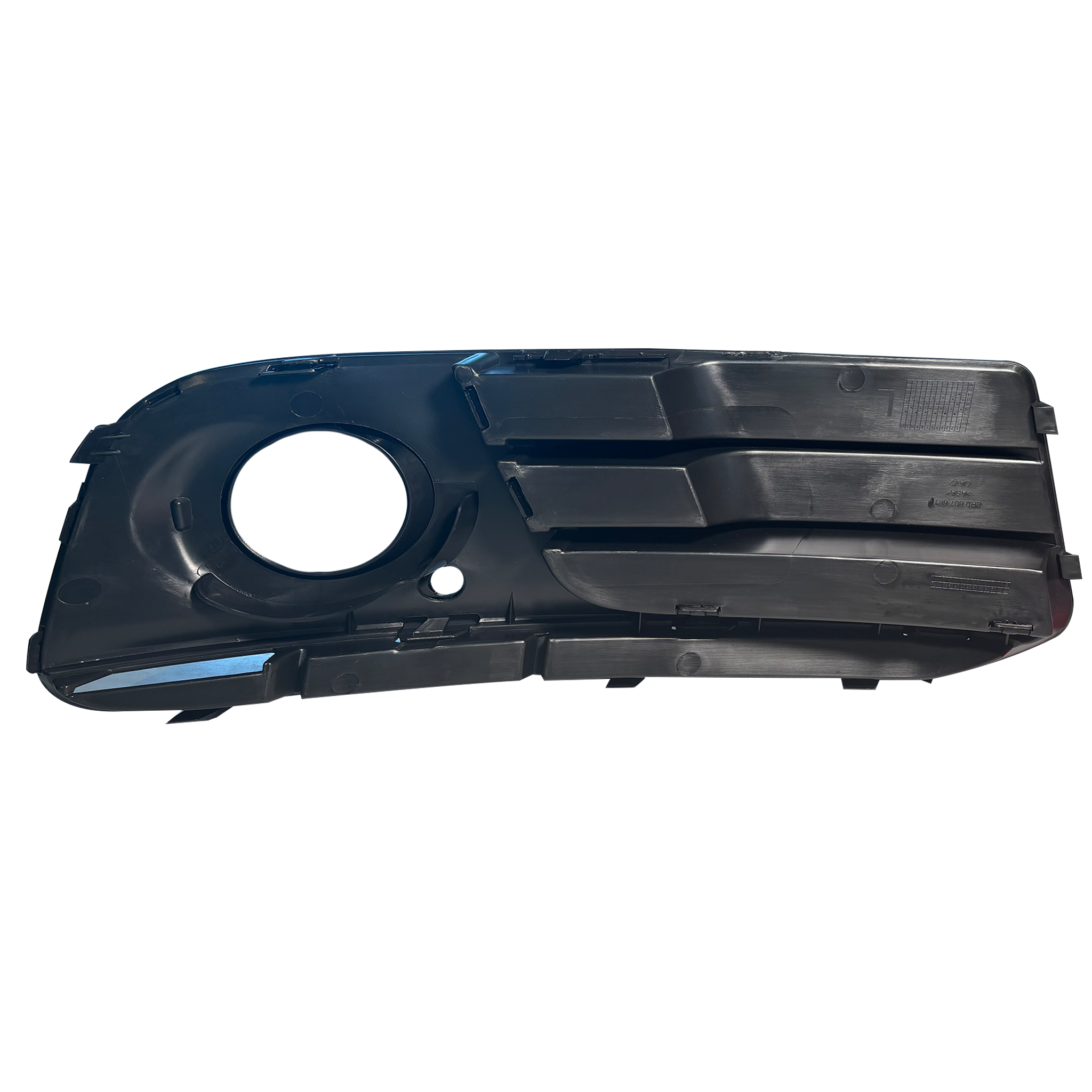Front Left Fog Lamp Cover Perfect Fit for Audi Q5 8R SUV (2012-2017) with a hole (with touch of chrome)-2