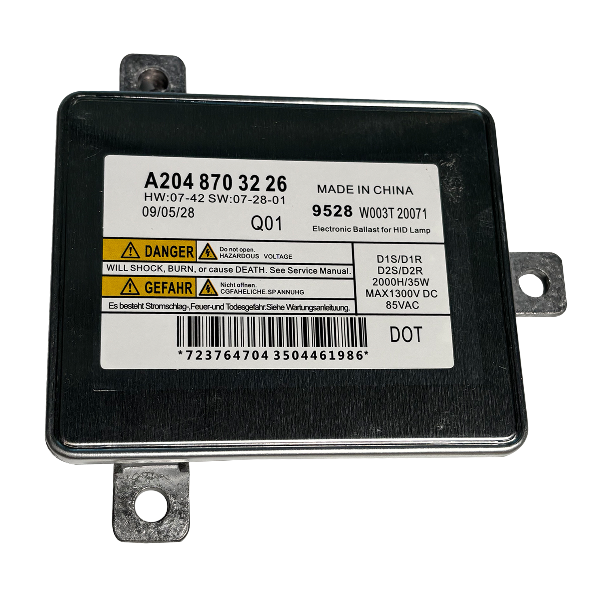 Headlight Ballast Control Module for Mercedes-Benz C-Class W204 (2008-2010) 2048703226