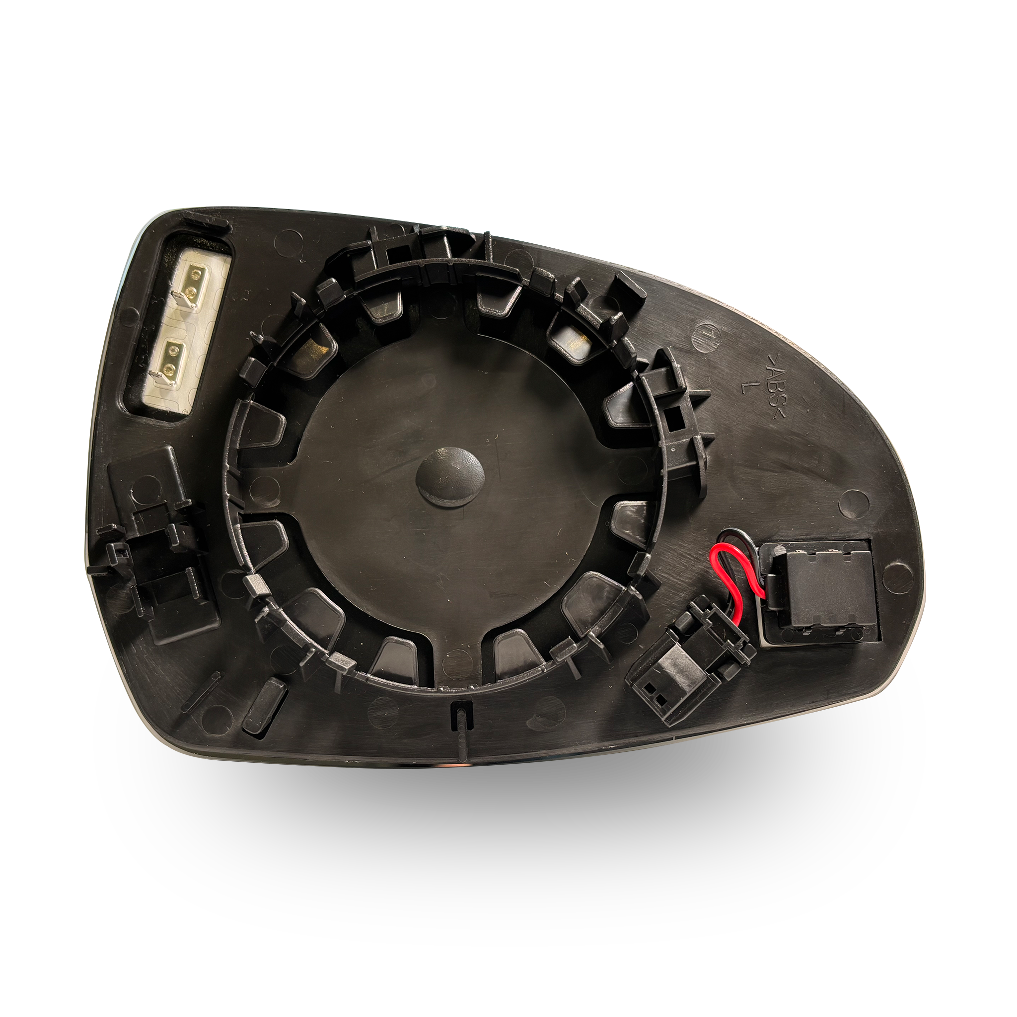 Left (Passenger Side) Rear View Mirror Glass with Blind Spot for Detection Mercedes Benz S-Class W223 (2020-2025) (Double Curvature)-3