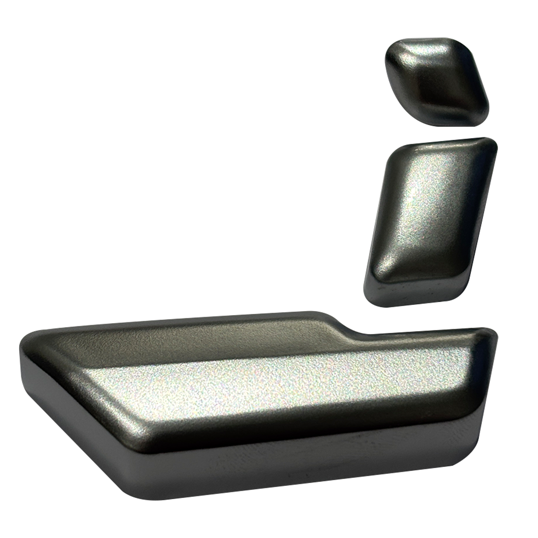 Mercedes Benz C Class W204 Sedan (2007-2013) Right Seat Headrest Switch Adjustment Button 3pcs Set-1