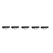 Porsche Macan 95B SUV (2018-2022) Chrome Dashboard Buttons Strips 5Pcs set-1