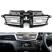mercedes benz e-class sedan (2010-2016) chrome central ac vent grille assembly (w212)