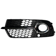 Front Left Fog Lamp Cover Perfect Fit for Audi Q5 8R SUV Sport (2012-2017) with a hole (with touch of chrome)-1