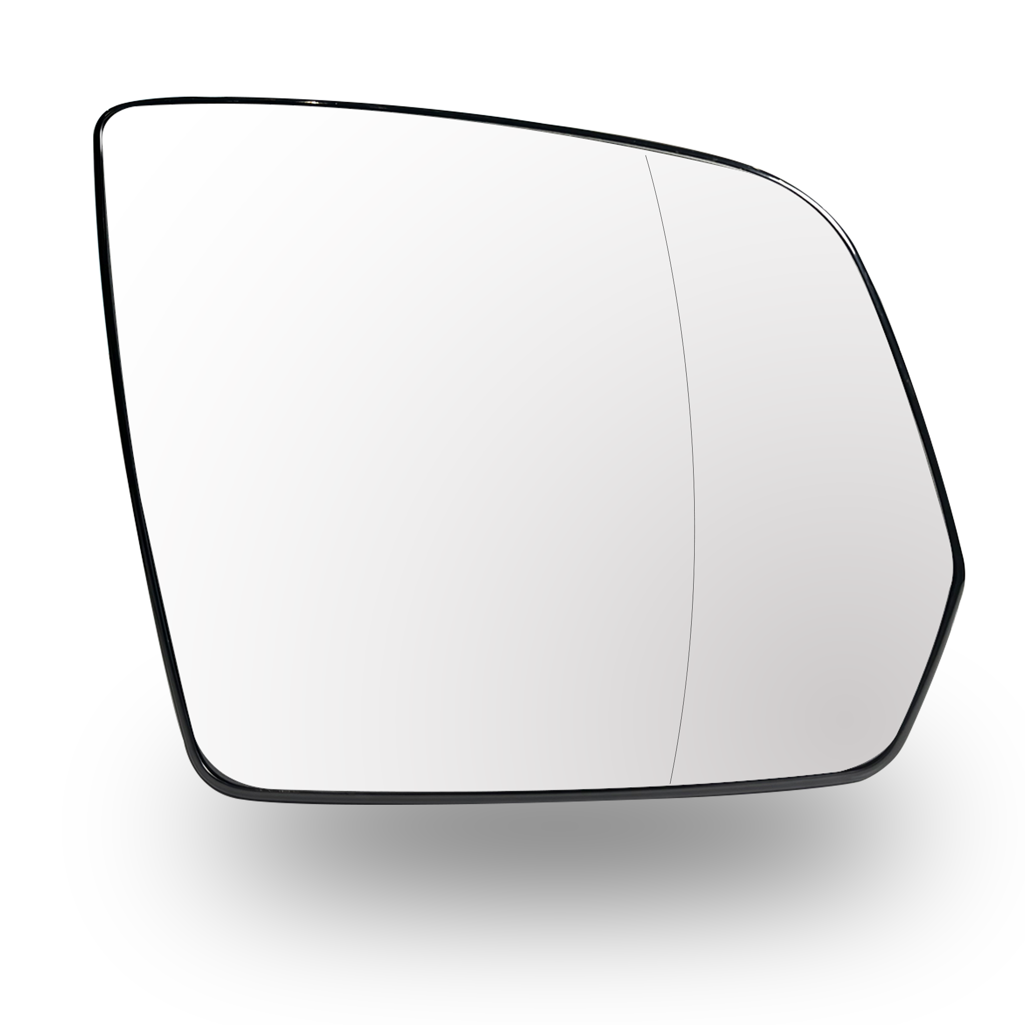 Right Side (Driver Side) Rear View Mirror Glass for Mercedes Benz GLK X204 SUV (2008-2012) (Double Curvature)-4