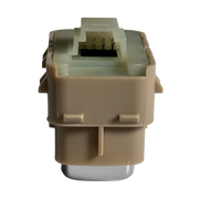 Mercedes Benz C-Class W205 Sedan (2015-2021) Beige Left Seat Adjustment Switch Button with Chrome-1