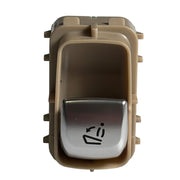 Mercedes Benz C-Class W205 Sedan (2015-2021) Beige Right Seat Adjustment Switch Button With Chrome-1