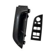 BMW 3 Series E90 Sedan (2005-2011) Carbon Fiber Armrest Panel (E90) (35.5 cm)-1