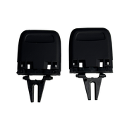 Porsche Macan 95b (2014-2017) Black Central AC Vent Grille Slider (Old Model) 2Pcs Set-5