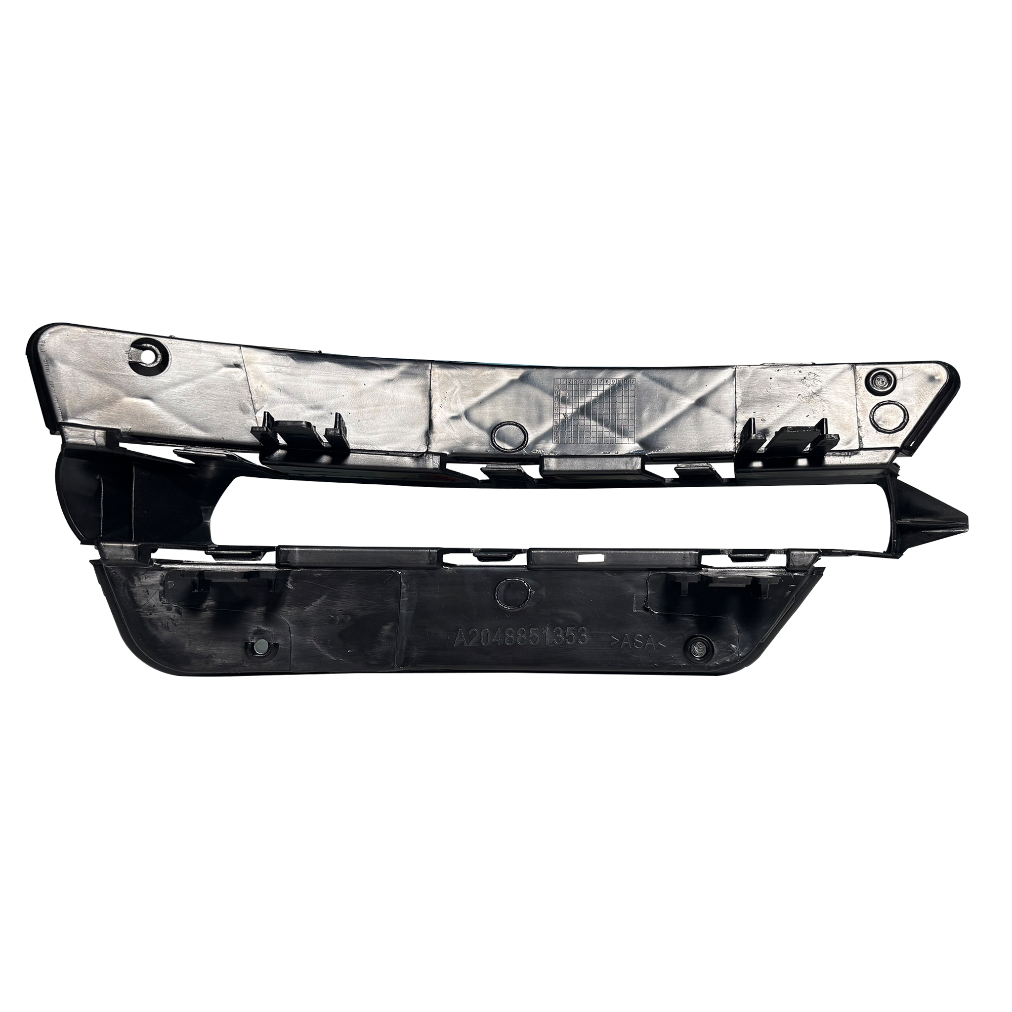 Front Left Fog Lamp Cover Perfect Fit for Mercedes Benz C Class W204 Sedan (2013-2015) without hole (without chrome)_9