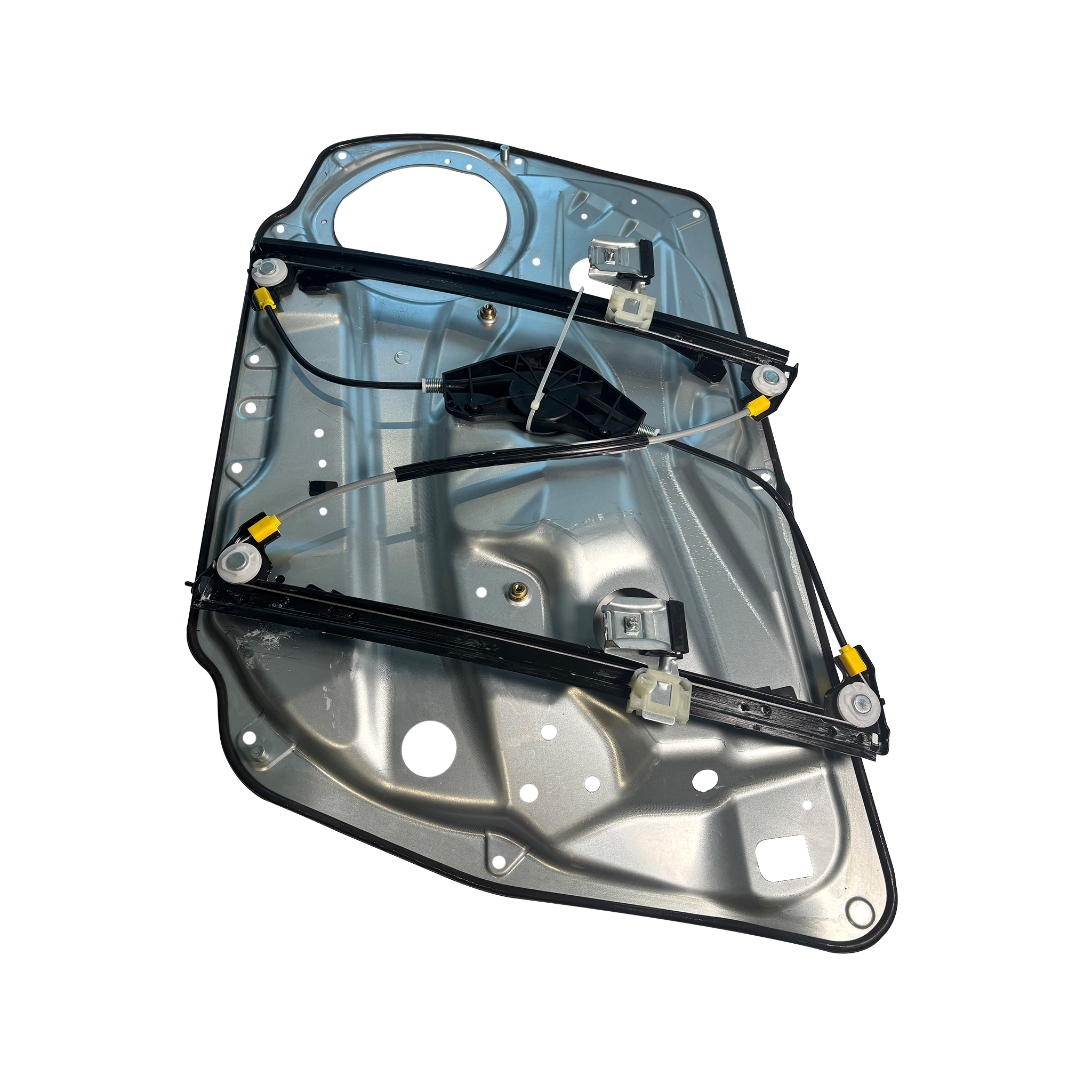 Front Left (Passenger Side) Electric Window Lifter Regulator for Mercedes Benz E Class W212 Sedan (2010-2016) (Carrier plate base penal without electric motor)-2