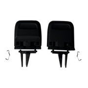 Porsche Macan 95b (2014-2017) Black Front Left and Right AC Vent Grille Slider (Old Model) 2Pcs Set-5