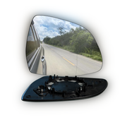 Right Side (Driver Side) Rear View Mirror Glass for BMW X3 F25 SUV (2014-2017) (Double Curvature)-4