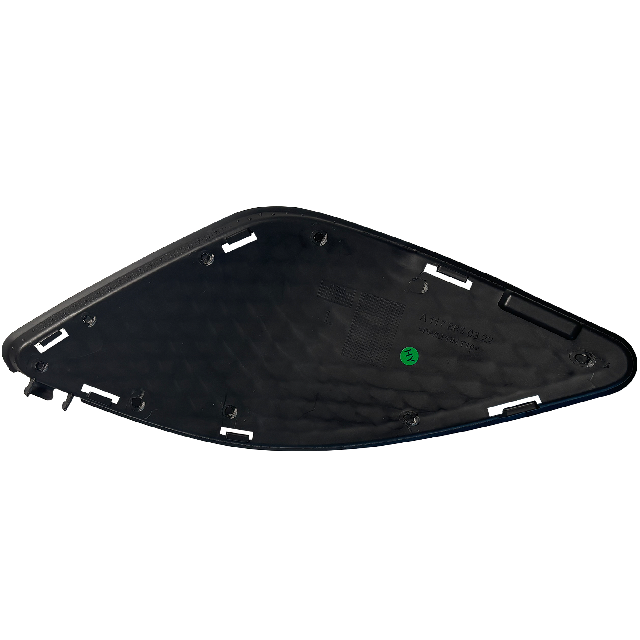 Front Left Fog Lamp Cover Perfect Fit for Mercedes Benz CLA Class C117 Coupe (2013-2016) without hole-1