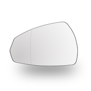 Left Side (Passenger Side) Rear View Mirror Glass for Audi A3 8V Sedan (2012-2016) (Double Curvature)-5