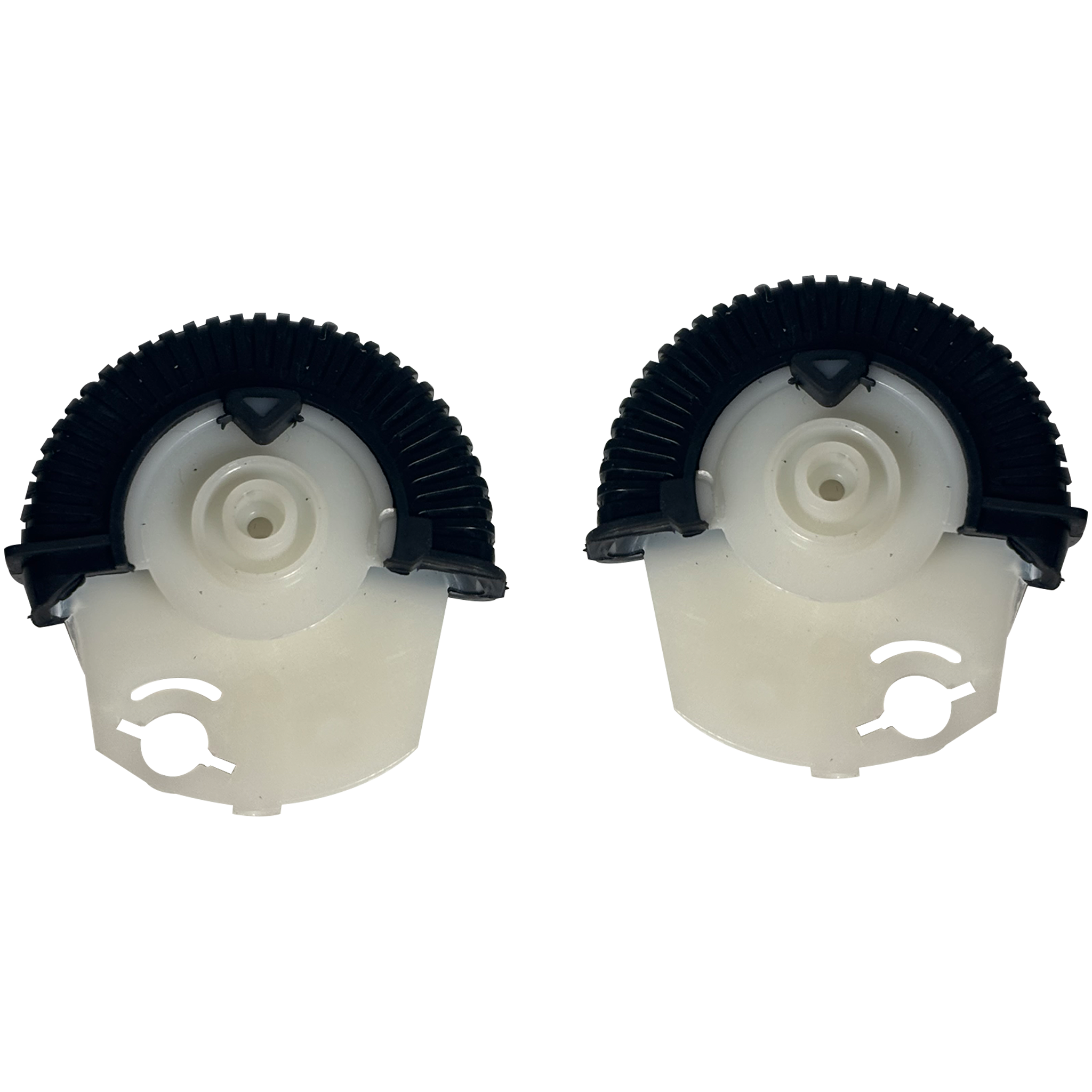 Mercedes Benz E-Class  Sedan (2015-2021) Gray Rear Ac Vent Roller Wheels (W211) 2Pcs Set-1