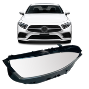 Left (Passenger Side) Headlight Lens for  MERCEDES BENZ CLS C257 (2018-2021)-2