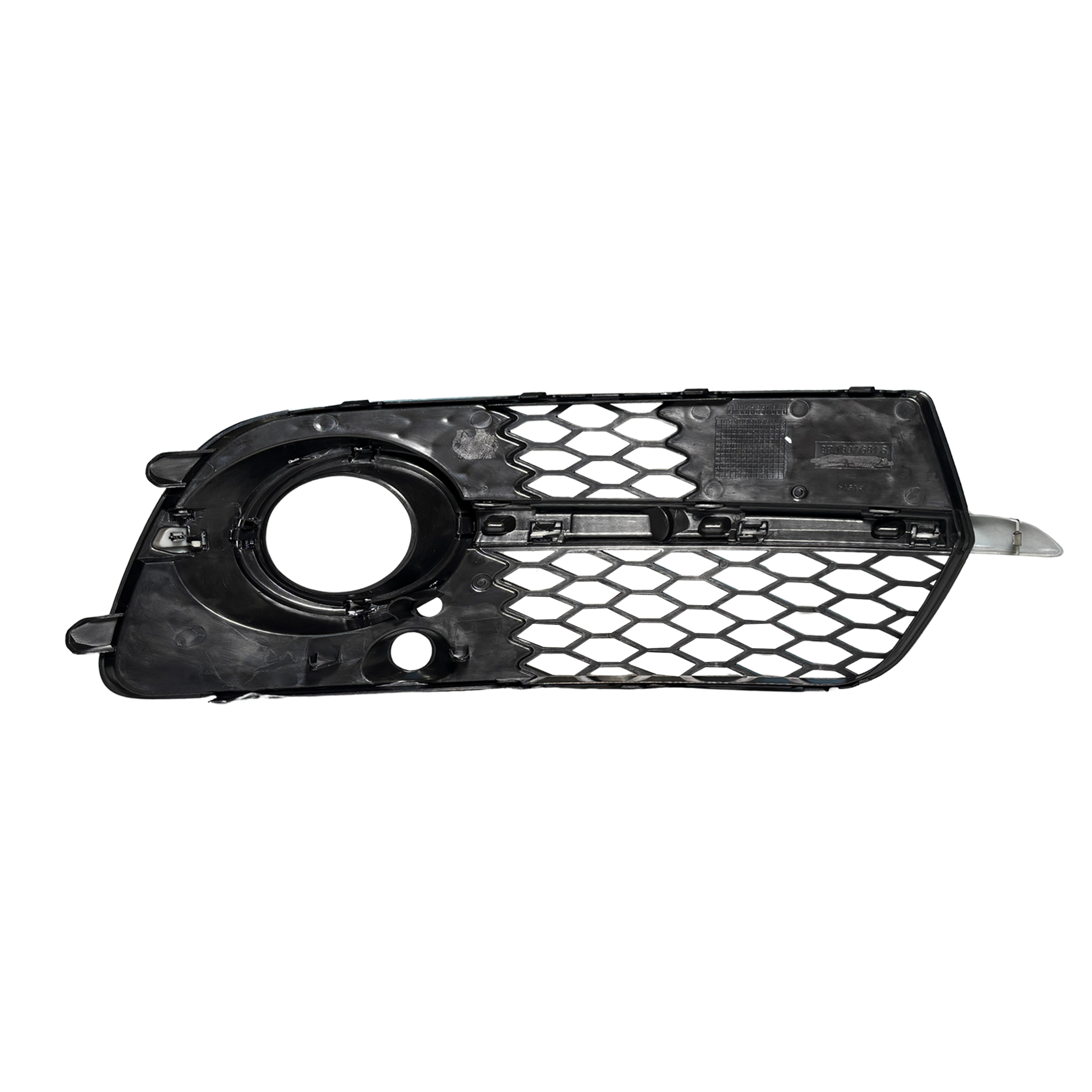 Front Left Fog Lamp Cover Perfect Fit for Audi Q5 8R SUV Sport (2012-2017) with a hole (with touch of chrome)-1
