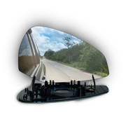 Right Side (Driver Side) Rear View Mirror Glass for Audi A4 B9 Sedan (2015-2020) with Plastic Frame-2