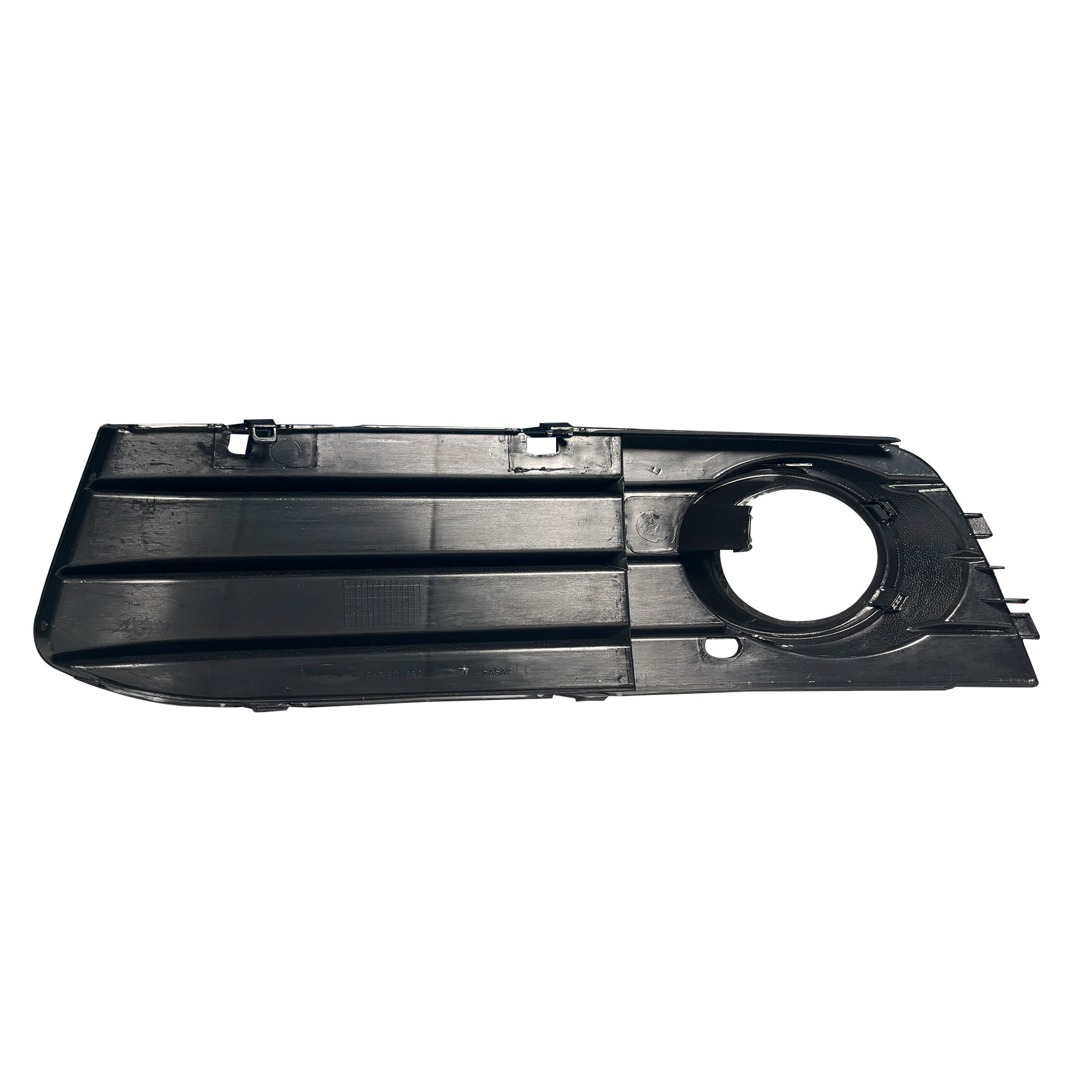 Front Right Fog Lamp Cover Perfect Fit for Audi A4 B8 Estate (2013-2015) with a hole (with touch of chrome)-1