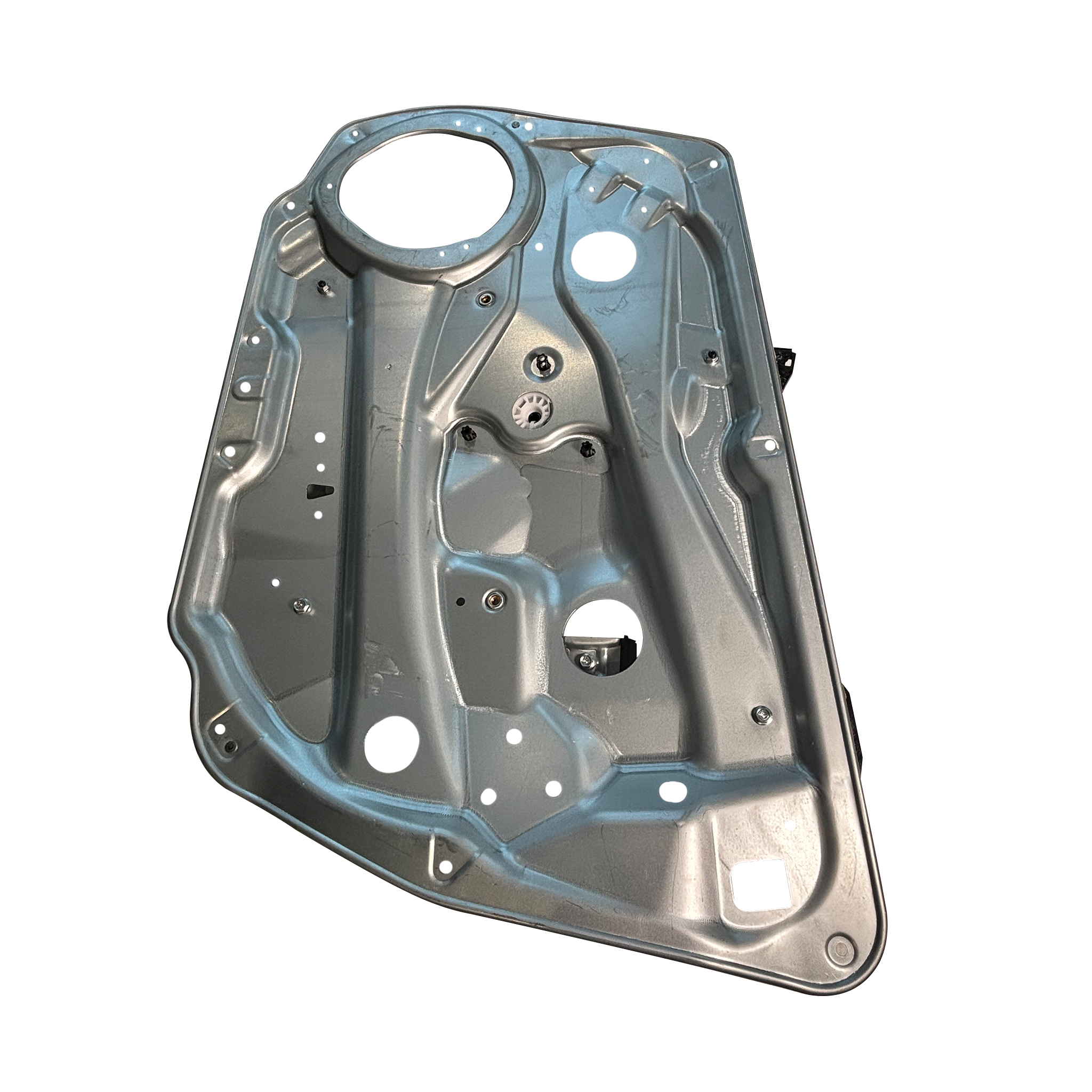 Front Right (Driver Side) Electric Window Lifter Regulator for Mercedes Benz C Class W204 Sedan (2007-2014) (Carrier plate base penal without electric motor)-3