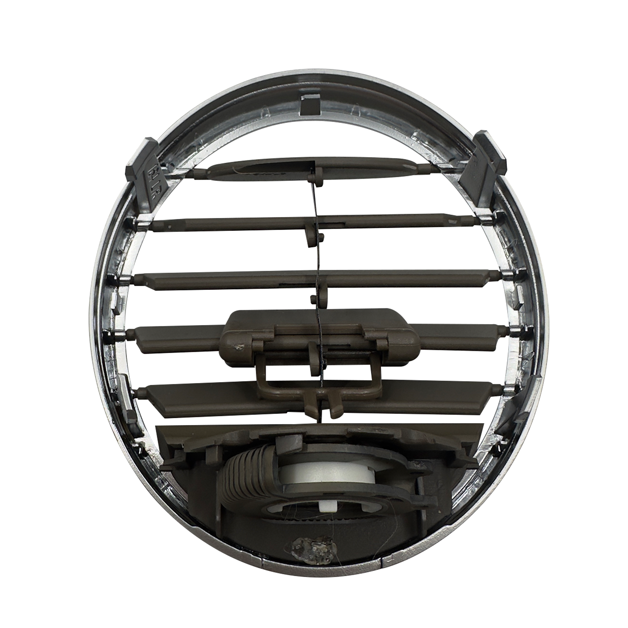 Mercedes Benz W164 M Class W164 Front Left/Right Ac Vent Grille PC&ABS&Chrome Brown-1