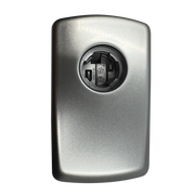 BMW G08 Dashboard Glove box switch handle PC&ABS&Chrome Silver-2