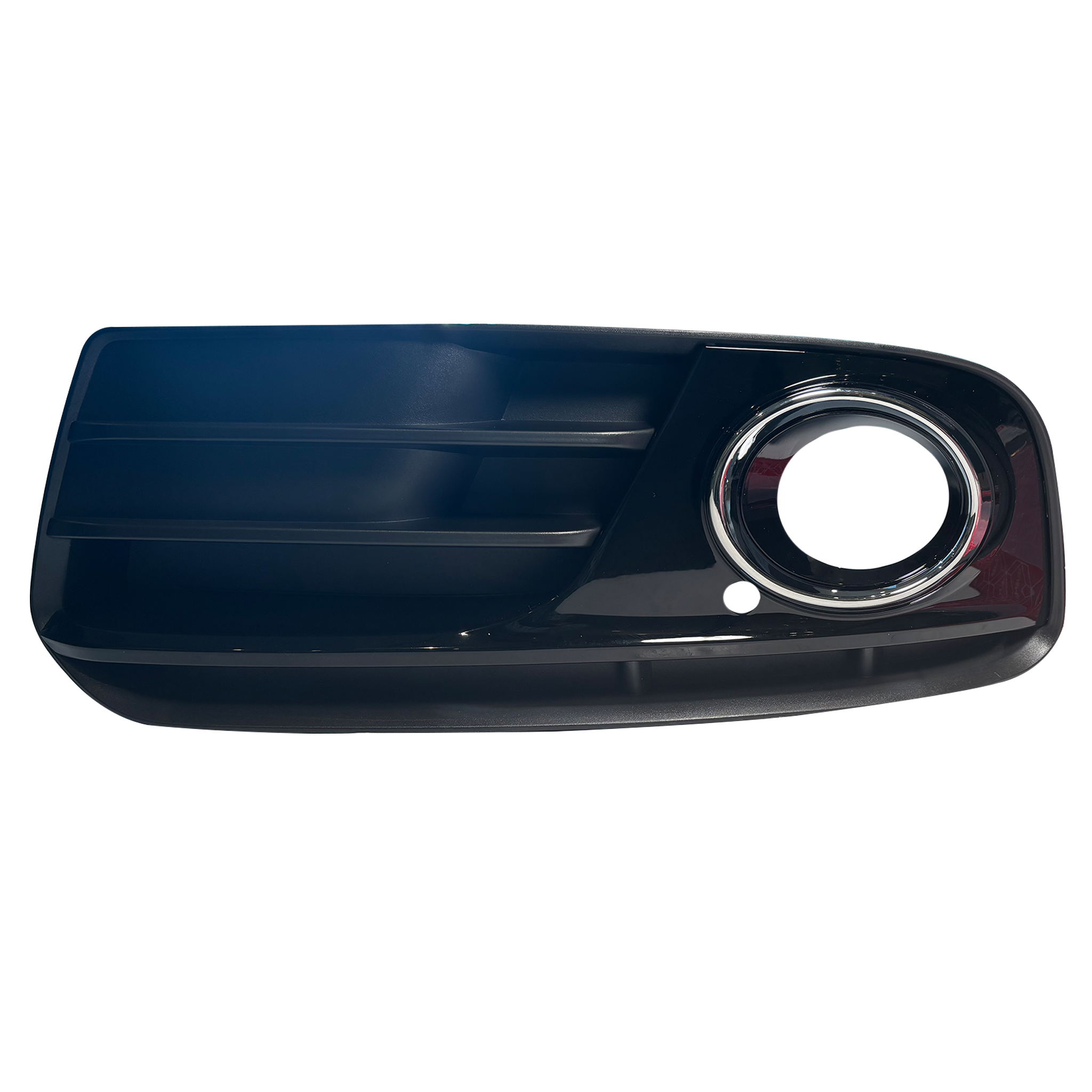 Front Left Fog Lamp Cover Perfect Fit for Audi Q5 8R SUV (2012-2017) with a hole (with touch of chrome)-2