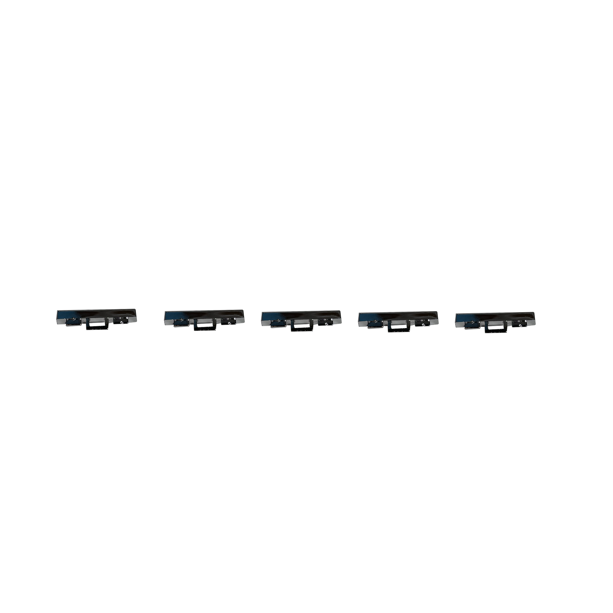 Porsche Macan 95B SUV (2018-2022) Chrome Dashboard Buttons Strips 5Pcs set-1