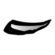 Left (Passenger Side) Headlight Lens for Land Rover Range Rover Evoque (2010-2018)-4