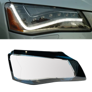 Right Side (Driver Side) Headlight Lens Cover for Audi A8 D4/4H Facelift (2010–2014) – Matrix LED with Zig-Zag DRL-4
