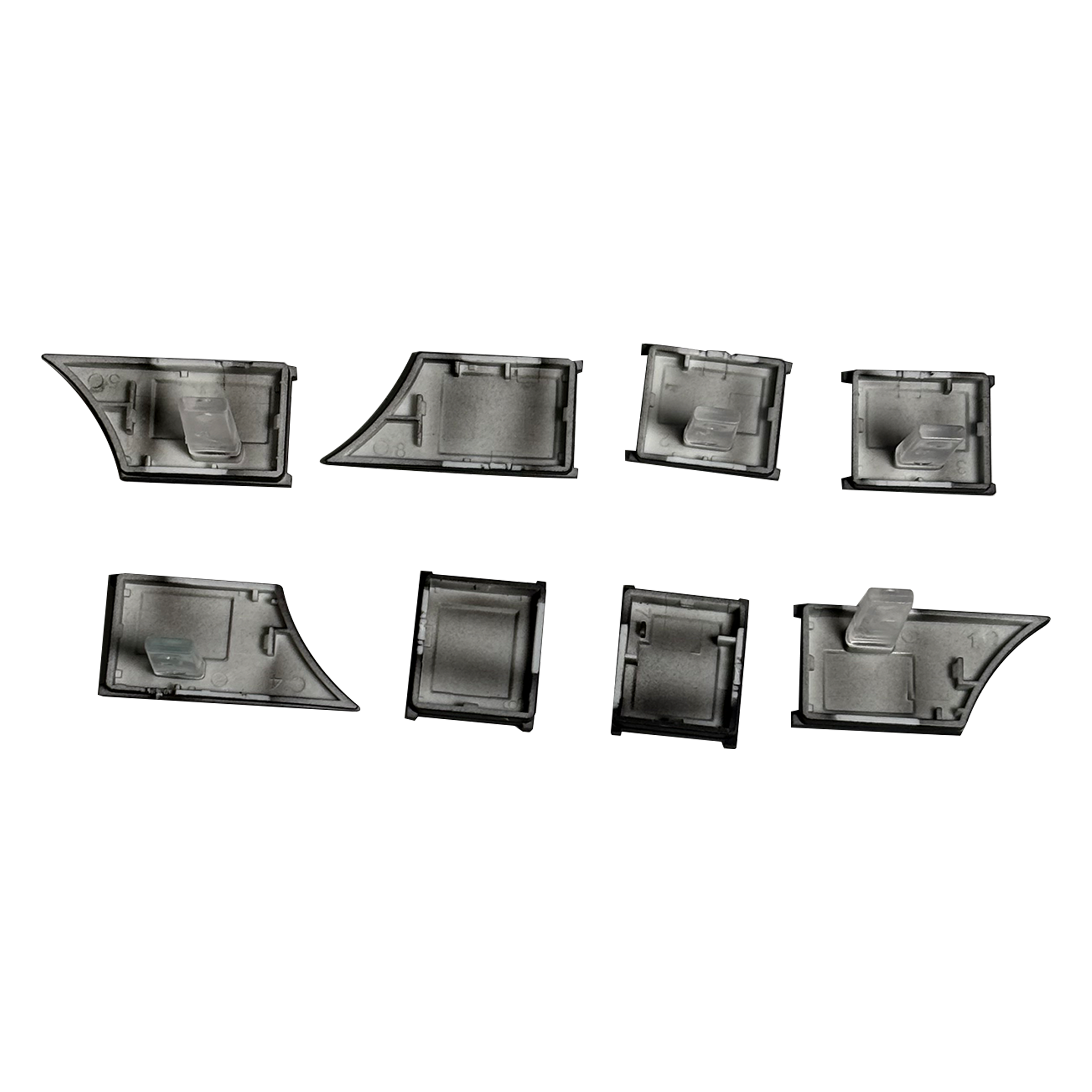 Mercedes Benz W166 ML GL W166 Dashboard ac buttons set-Model A PC&ABS Black-1