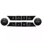 Mercedes Benz C-Class Sedan (2010-2015) Black Dashboard AC Buttons Set- Model C (W204) 6
